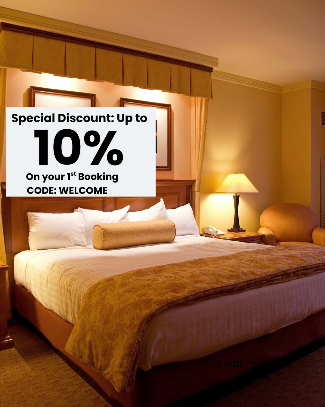 WELCOME DISCOUNT